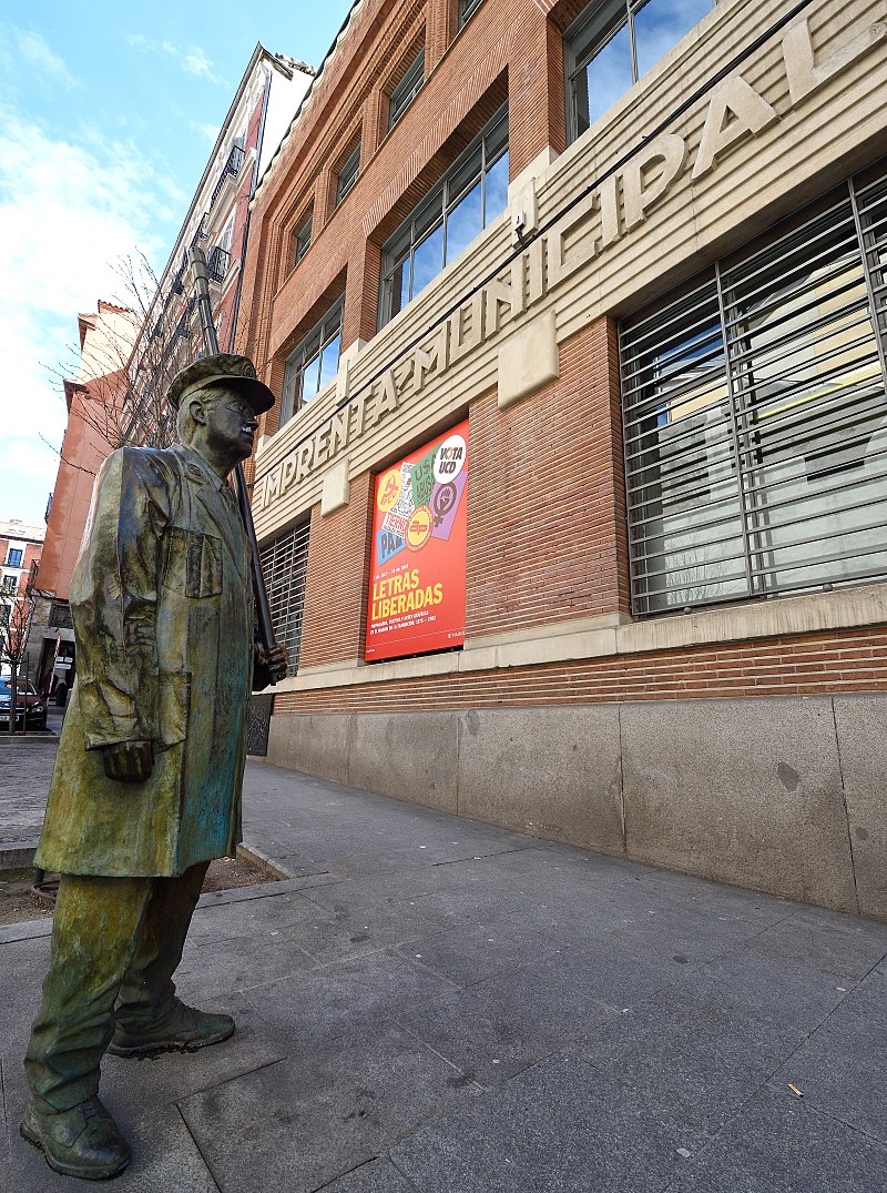 Imagen del exterior de la Imprenta Municipal, que tambi&eacute;n ha organizado actividades con motivo del D&iacute;a del Libro